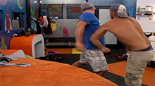 Big Brother 14 - Willie Hantz expelled headbutt